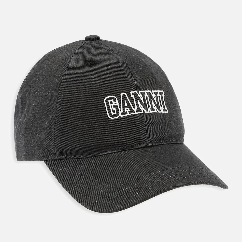 Ganni Women's Software Cap - Black Image 1