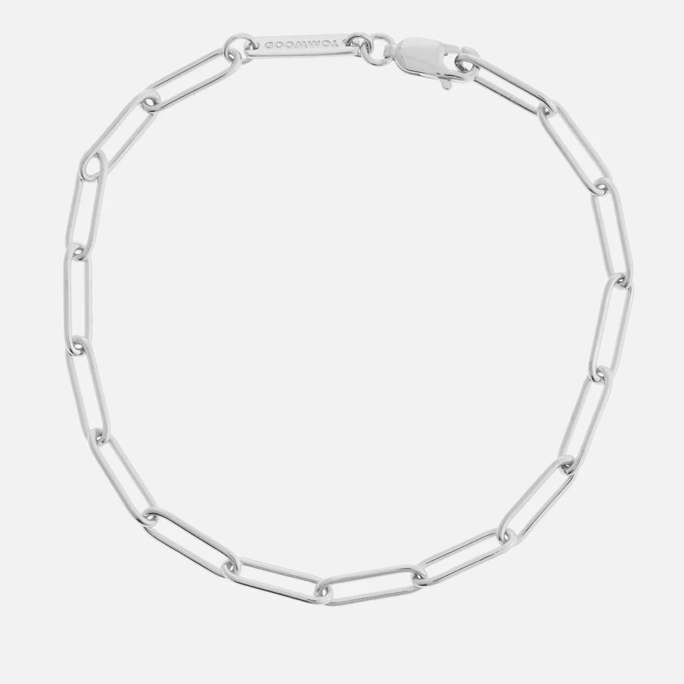 Tom Wood Men's Box Bracelet - Steling Silver Image 1