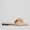 BY FAR Women's Lima Suede Mules - Cappuccino - Image 1