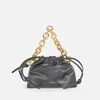 Yuzefi Women's Mini Bom Leather Tote Bag - Black - Image 1