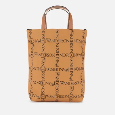 JW Anderson Women's Recycled Shopper Tote Bag - Mustard/Petrol