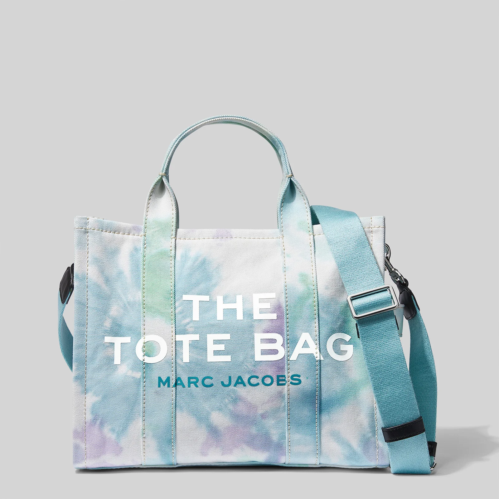 Marc Jacobs Women's The Tie Dye Medium Tote Bag - Blue Multi Image 1