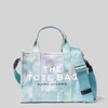 Marc Jacobs Women's The Tie Dye Mini Tote Bag - Blue Multi - Image 1