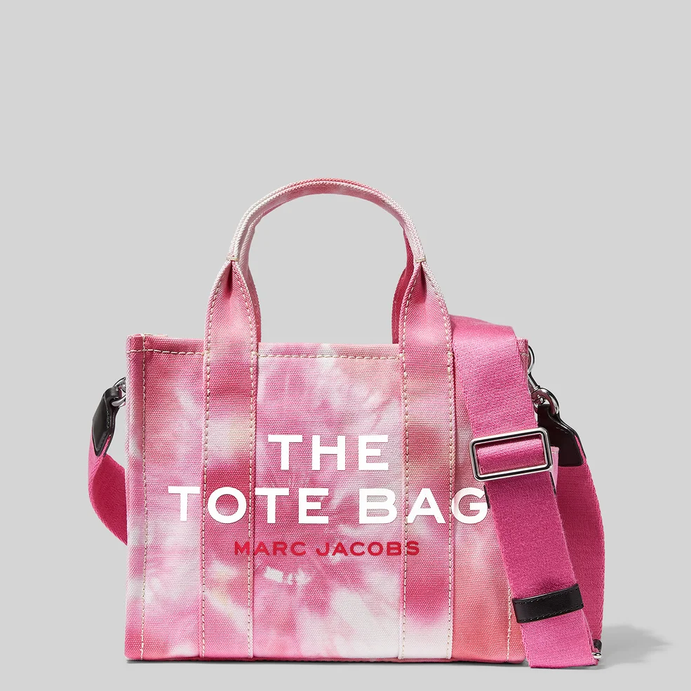 Marc Jacobs Women's The Tie Dye Mini Tote Bag - Pink Multi Image 1