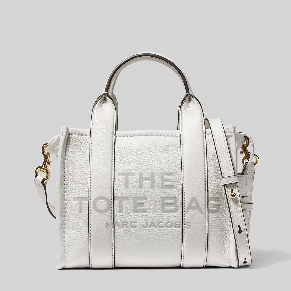 Marc Jacobs Women's The Mini Leather Tote Bag - Cotton Image 1