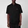 Ferragamo Men's Short Sleeve Polo Shirt - Black - Image 1