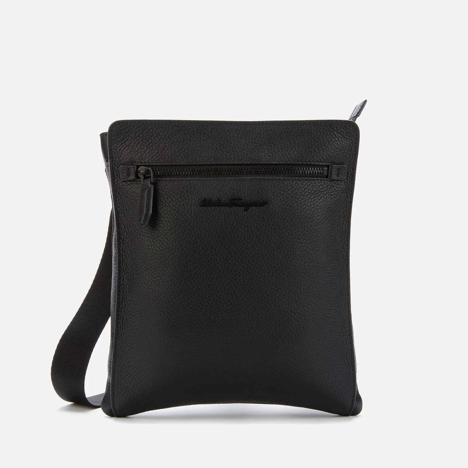 Ferragamo Men's Firenze Shoulder Bag - Black Image 1