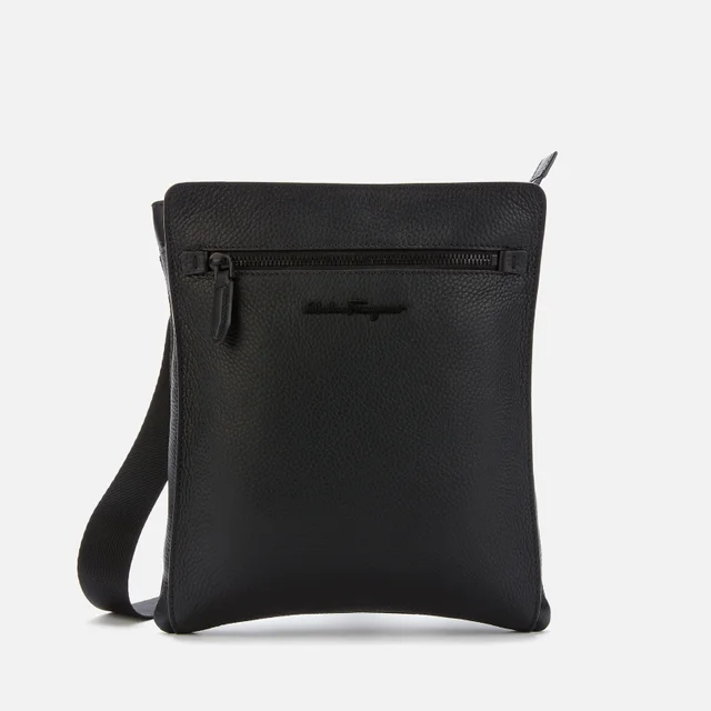 Ferragamo Men's Firenze Shoulder Bag - Black