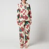 Desmond & Dempsey Women's Passerine Long Pyjama Set - Cream - Image 1