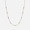Coach Women's Classic Pearl Necklace - Gold - Image 1