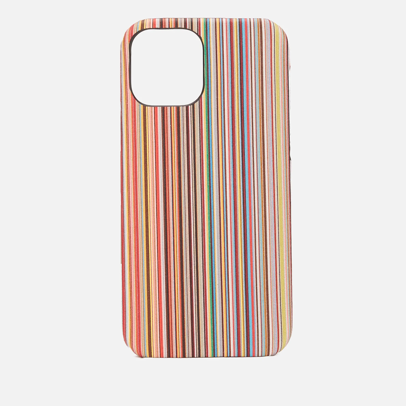 PS Paul Smith Men's iPhone 12 Signature Stripe Case - Multi Image 1