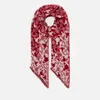 Vivienne Westwood Women's Two Point Silhouette Orb Scarf 31X226 - Red - Image 1