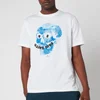 PS Paul Smith Men's Regular Fit Floral Skull T-Shirt - White - Image 1