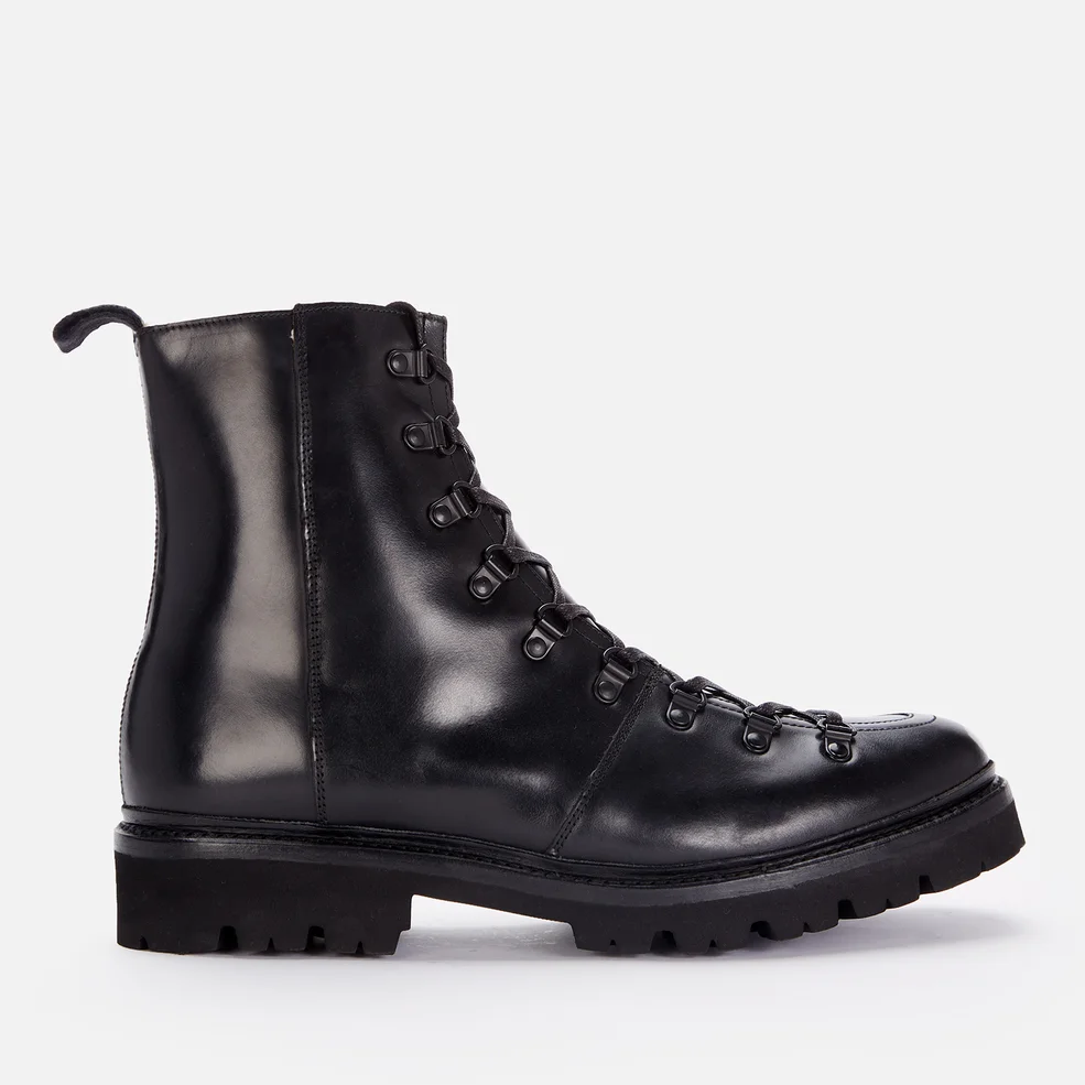 Grenson Men's Brady Leather Hiking Style Boots - Black Image 1