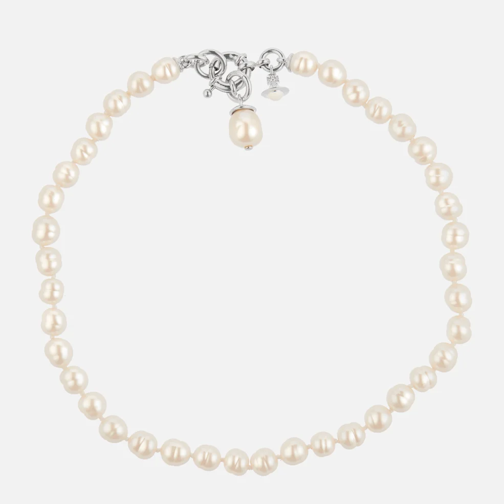 Vivienne Westwood Women's Marella Necklace - Rhodium Pearl Image 1