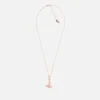Vivienne Westwood Women's Beryl Bas Relief Necklace - Light Pink Crystal - Image 1