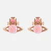 Vivienne Westwood Women's Isabelitta Bas Relief Earrings - Pink Gold Pink Pink - Image 1