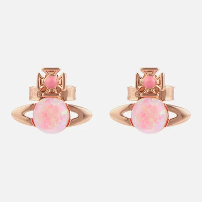 Vivienne Westwood Women's Isabelitta Bas Relief Earrings - Pink Gold Pink Pink