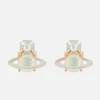 Vivienne Westwood Women's Yalitza Earrings - Gold White - Image 1