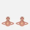 Vivienne Westwood Women's Zinaida Earrings - Pink Gold Pink - Image 1