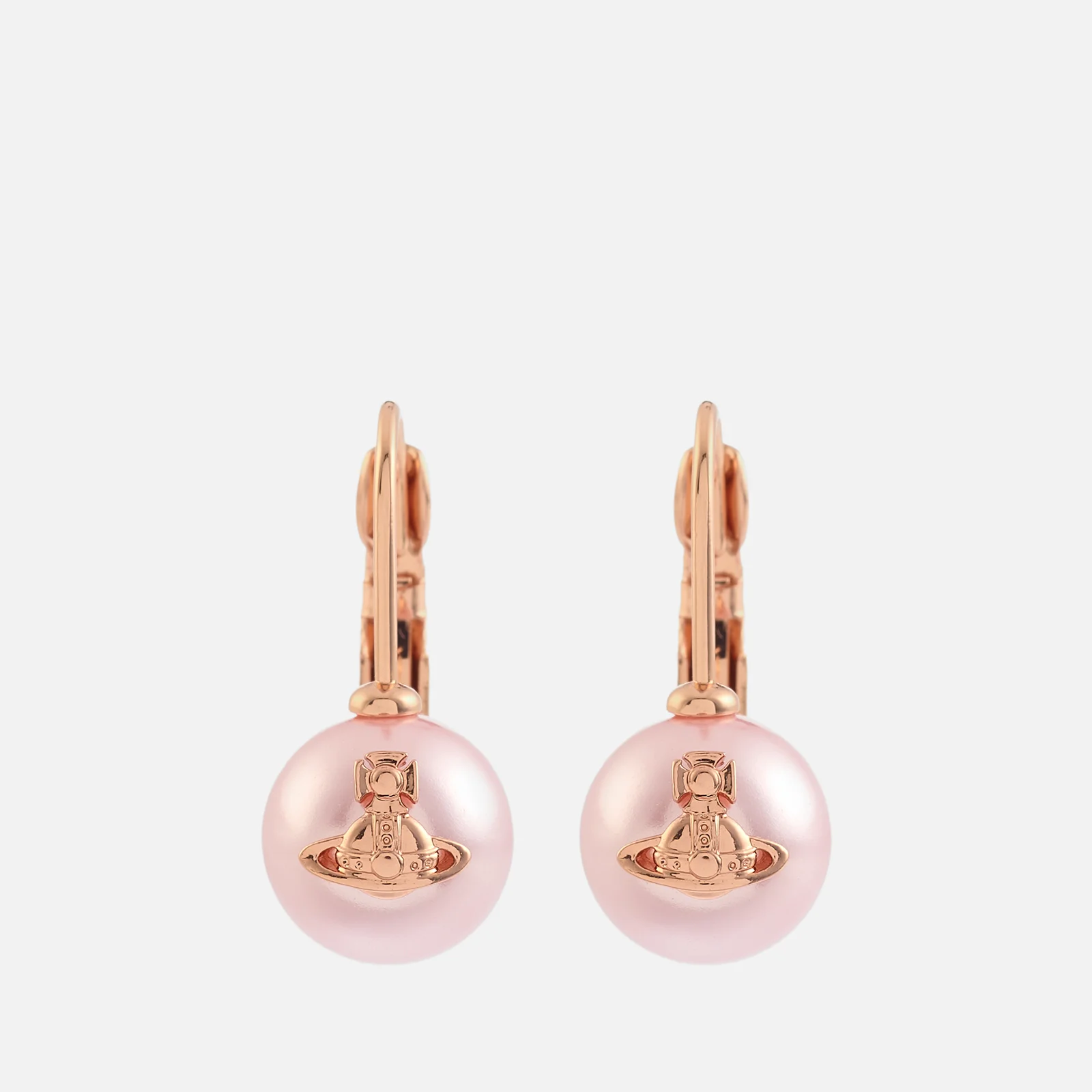 Vivienne Westwood Women's Gia Drop Earrings - Pink Gold Rosaline Image 1