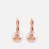 Vivienne Westwood Women's Gia Drop Earrings - Pink Gold Rosaline - Image 1
