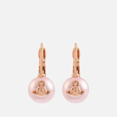 Vivienne Westwood Women's Gia Drop Earrings - Pink Gold Rosaline