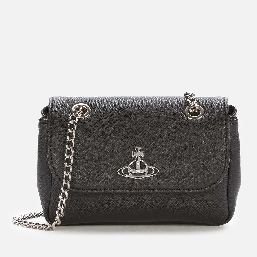 Vivienne Westwood Women's Derby Small Purse with Chain - Black Image 1