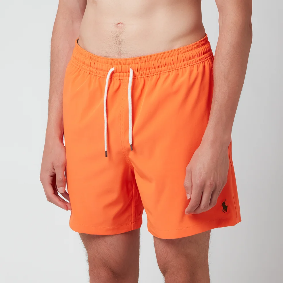 Polo Ralph Lauren Men's Traveler Swim Shorts - Sailing Orange Image 1