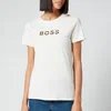 BOSS Women's C_Elogo Gold T-Shirt - Open White - Image 1