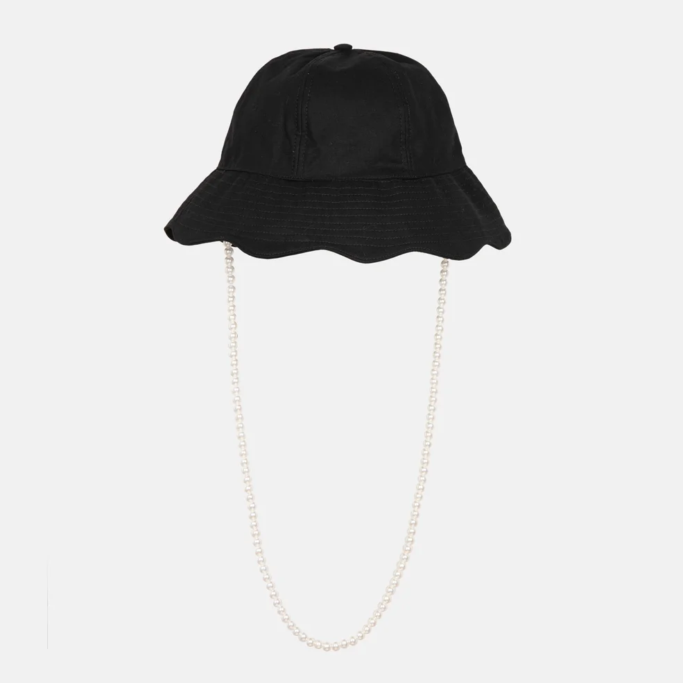 Shrimps Women's Teo Hat With Pearls - Black Image 1