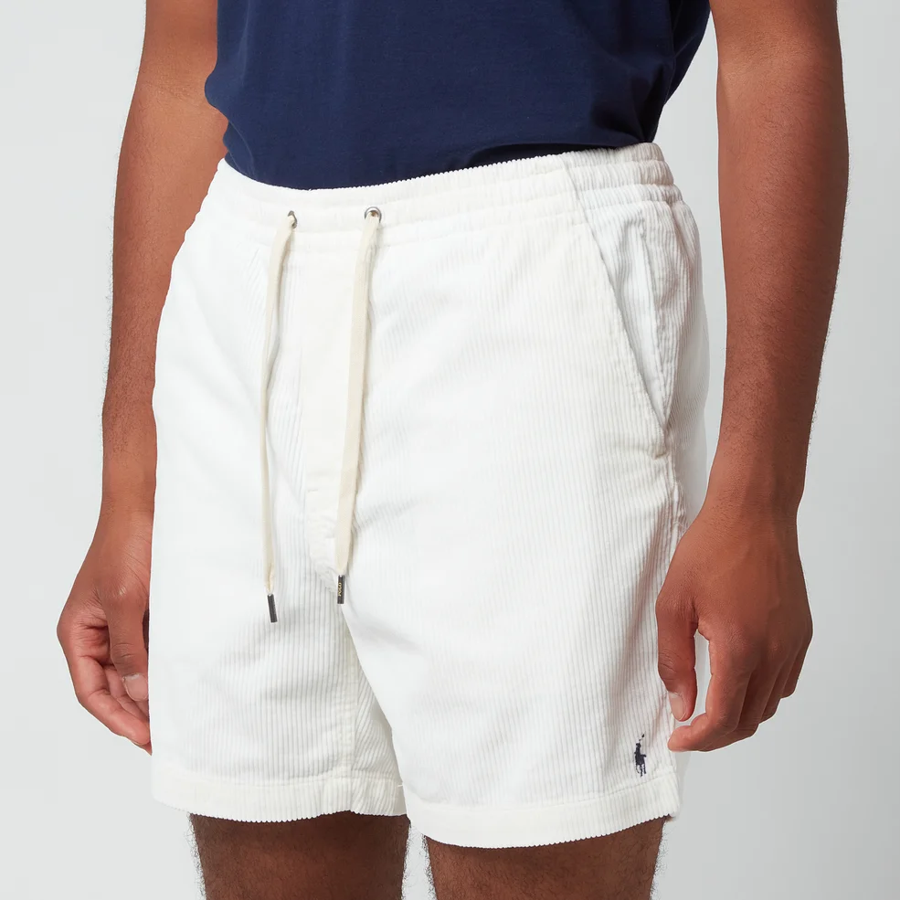 Polo Ralph Lauren Men's Corduroy Prepster Shorts - Warm White Image 1