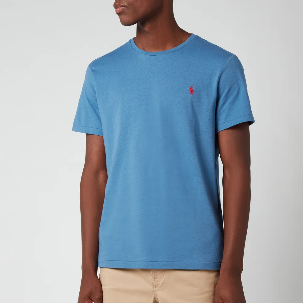 Polo Ralph Lauren Men's Crewneck T-Shirt - Delta Blue Image 1