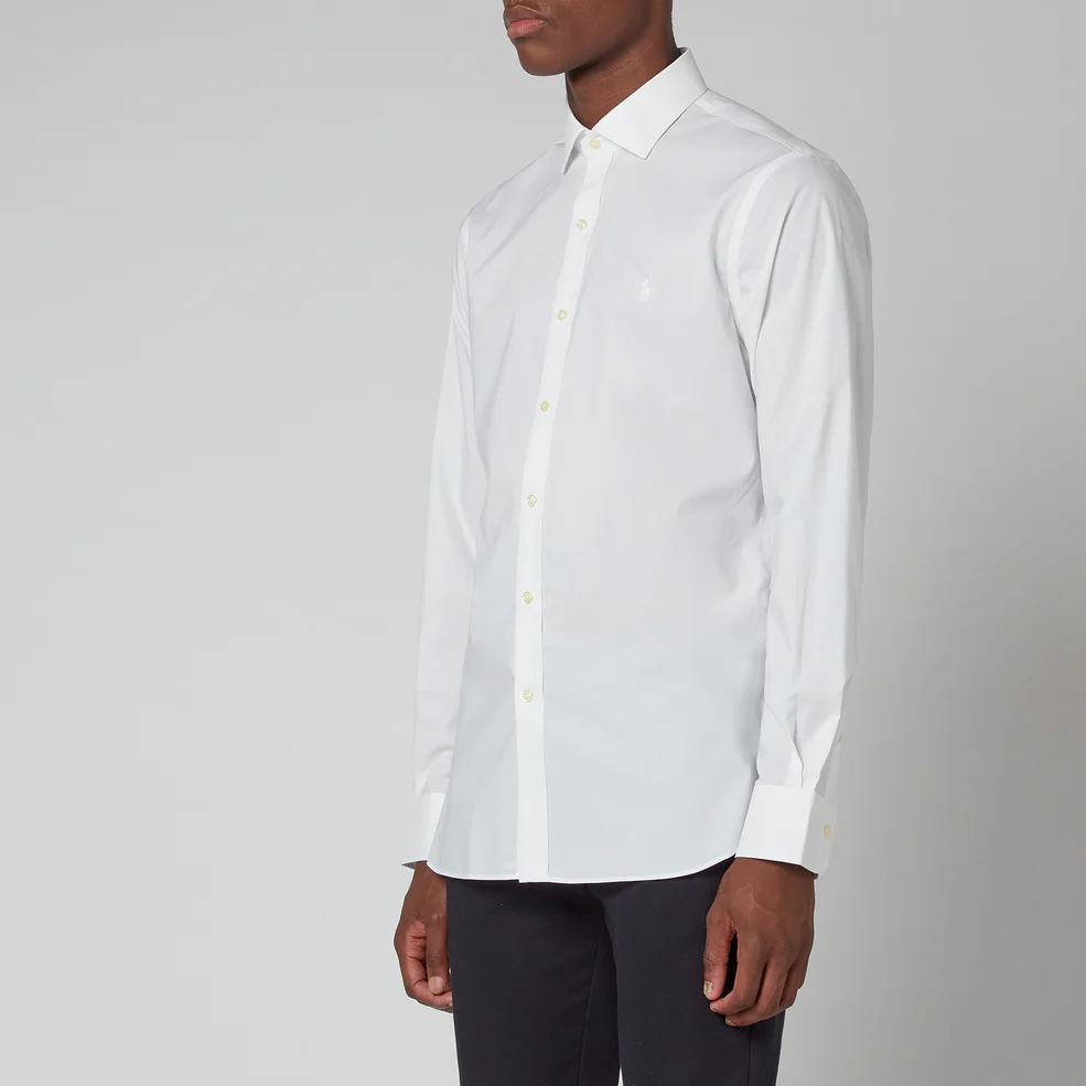 Polo Ralph Lauren Men's Slim Fit Poplin Shirt - White Image 1