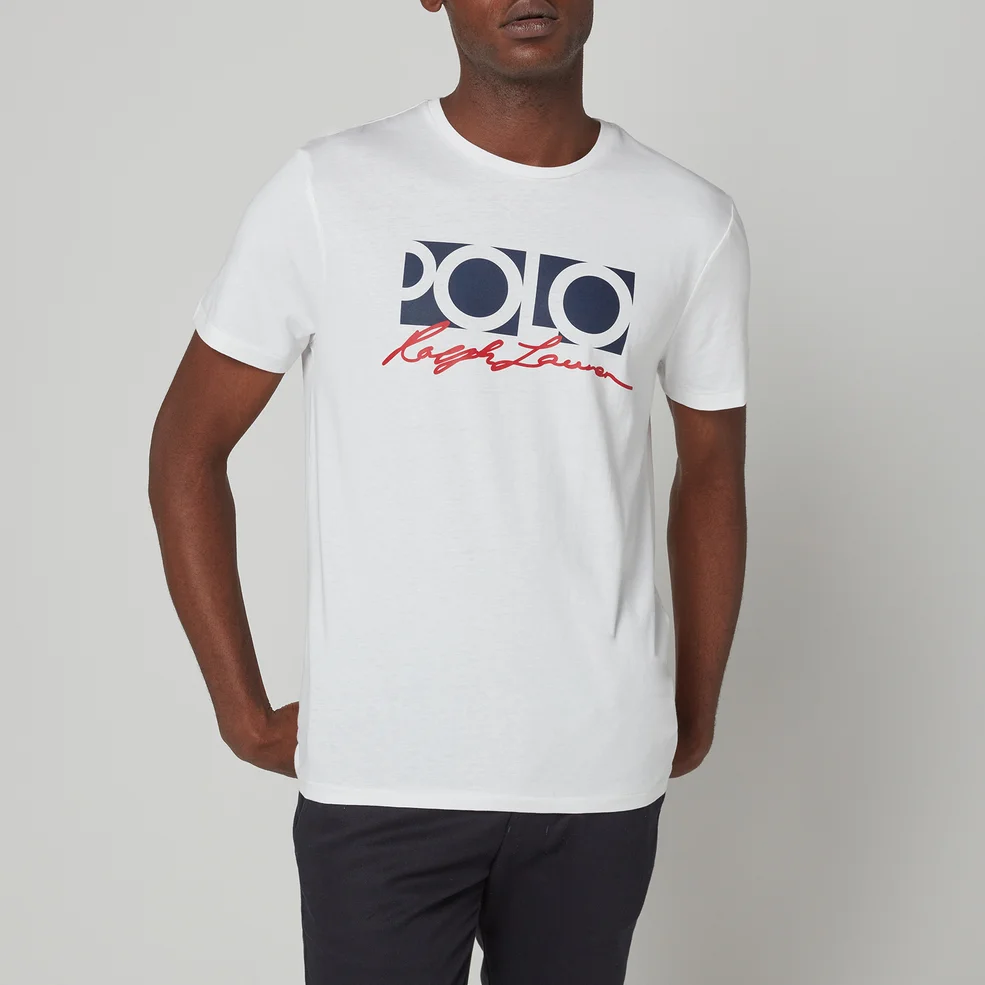 Polo Ralph Lauren Men's Polo Logo T-Shirt - White Image 1