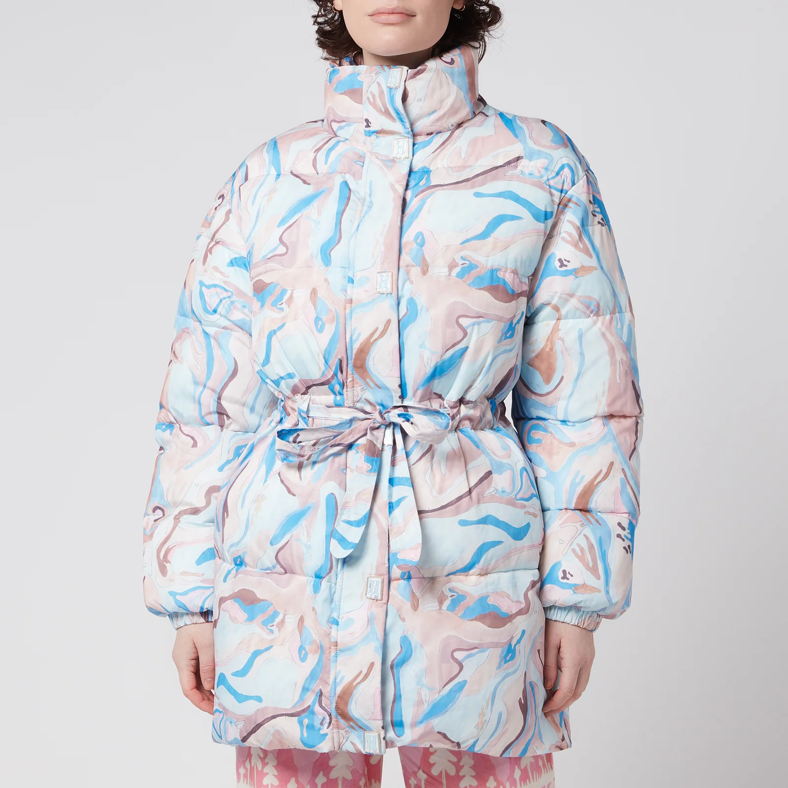 Helmstedt Women's Glacier Jacket - Abstract Penguin Image 1