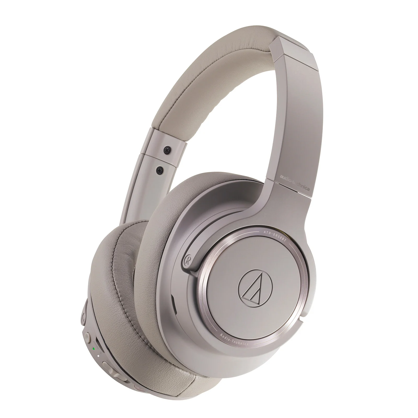 Audio Technica ATH-SR50BTBW Wireless Bluetooth Headphones - Brown/Grey Image 1