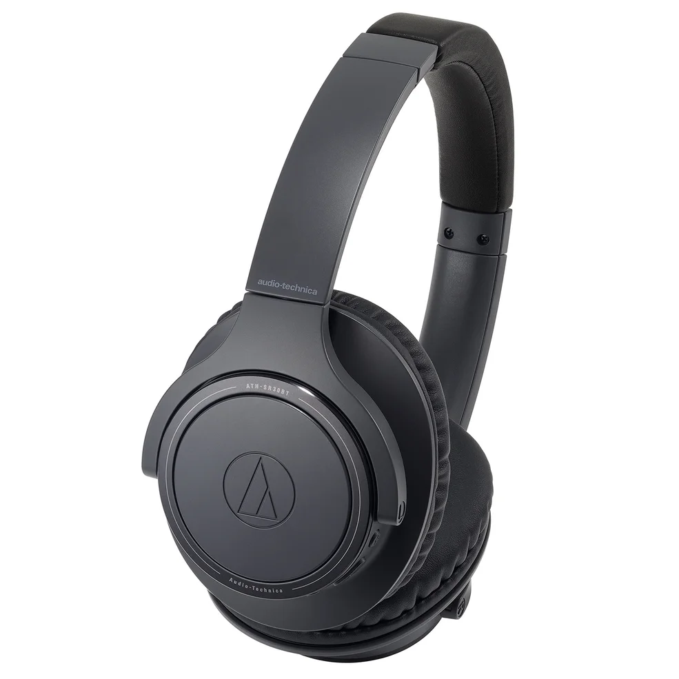 Audio Technica ATH-SR30BTBK Wireless Bluetooth Headphones - Black Image 1