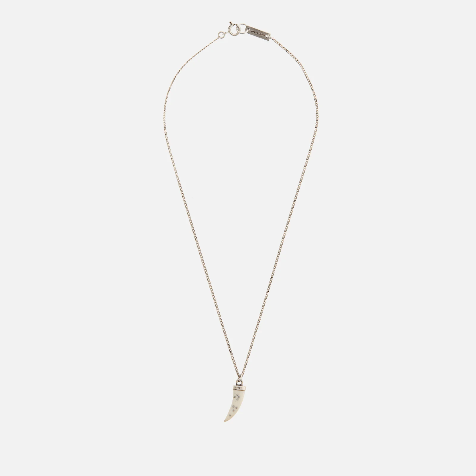 Isabel Marant Women's Horn Necklace - Ecru/Silver Image 1