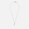Isabel Marant Women's Horn Necklace - Ecru/Silver - Image 1