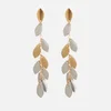 Isabel Marant Women's Leaf Drop Earrings - Gold - Image 1