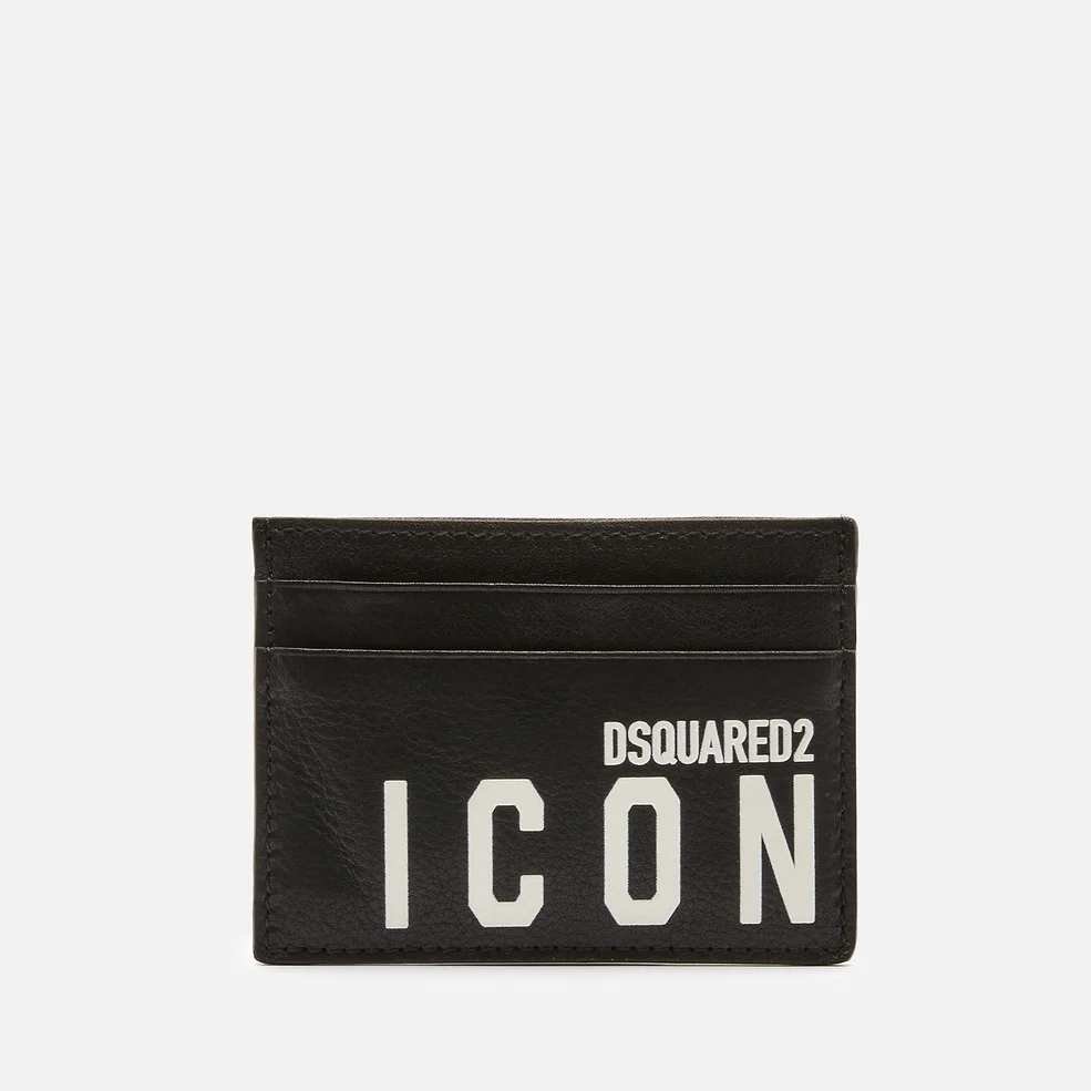 Dsquared2 Men's Icon Credit Card Holder - Black Image 1