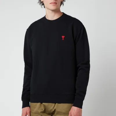 AMI Men's De Coeur Sweatshirt - Black