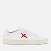 Axel Arigato Men's Clean 90 Red Bee Bird Leather Cupsole Trainers - White - Image 1