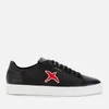 Axel Arigato Men's Clean 90 Red Bee Bird Leather Cupsole Trainers - Black - Image 1