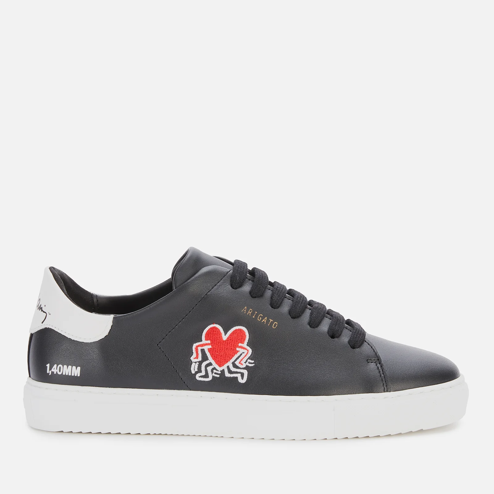 Axel Arigato Women's Keith Haring Clean 90 Leather Cupsole Trainers - Black Image 1