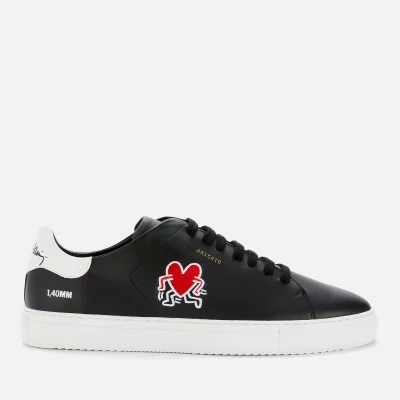 Axel Arigato Men's Keith Haring Clean 90 Leather Cupsole Trainers - Black