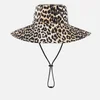Ganni Women's Recycled Bucket Hat - Leopard - Image 1