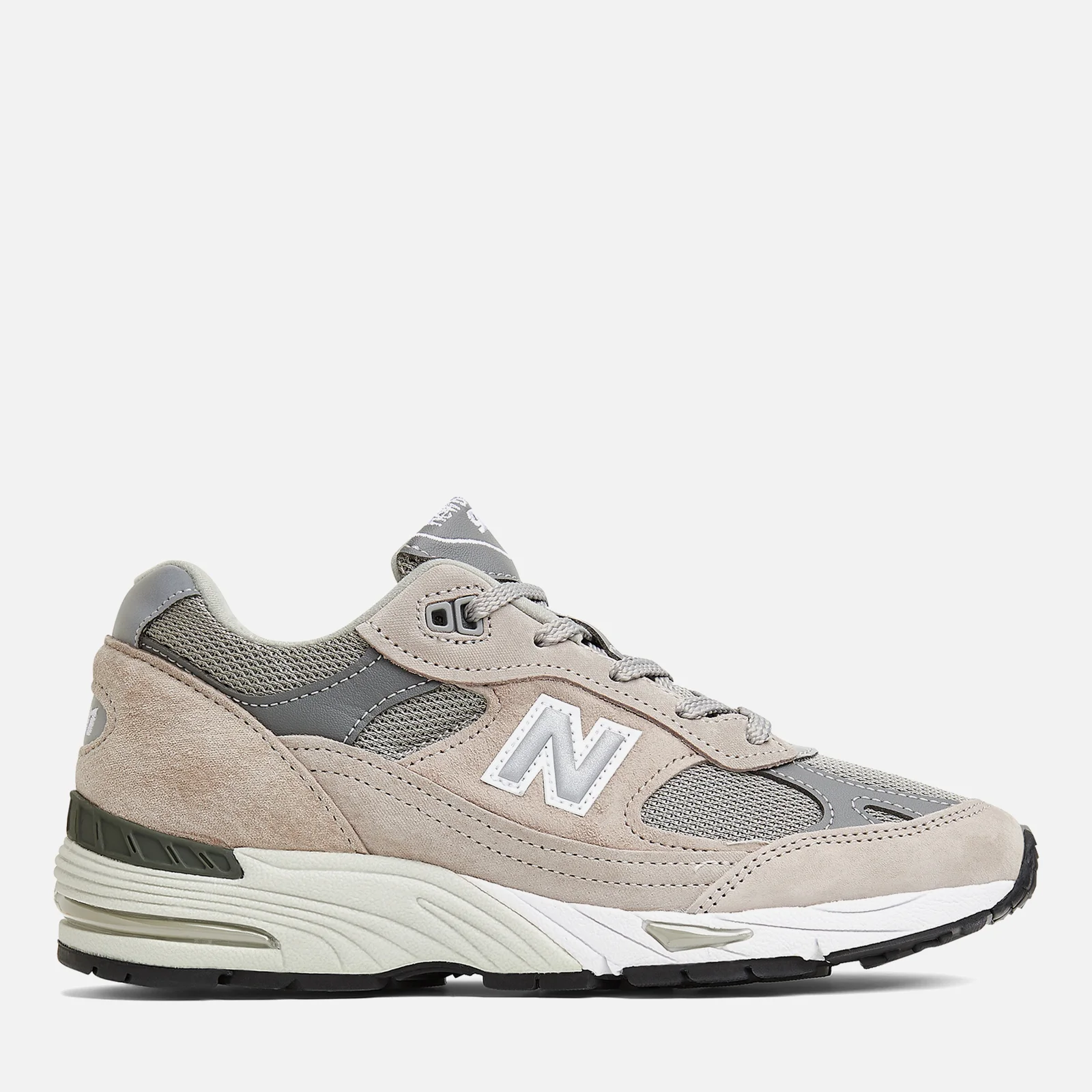 New Balance Womens's Made In Uk 991 Trainers - Grey/White Image 1