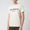 Balmain Men's Printed T-Shirt - Yellow/Black - Image 1